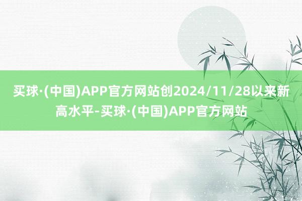 买球·(中国)APP官方网站创2024/11/28以来新高水平-买球·(中国)APP官方网站